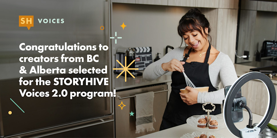 Join us in congratulating the following creators on their STORYHIVE Voices selection