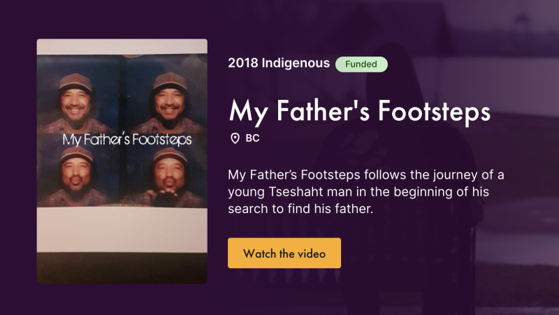 My Father's Footsteps - box art