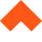 Orange caret logo