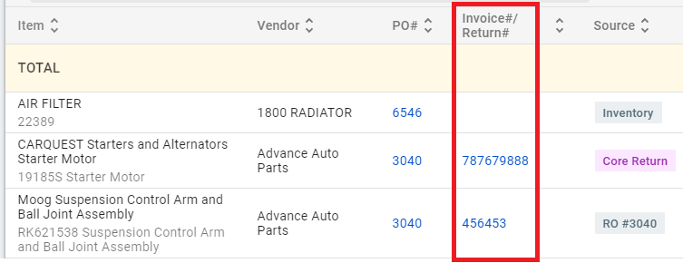Tekmetric Update Version 2.31