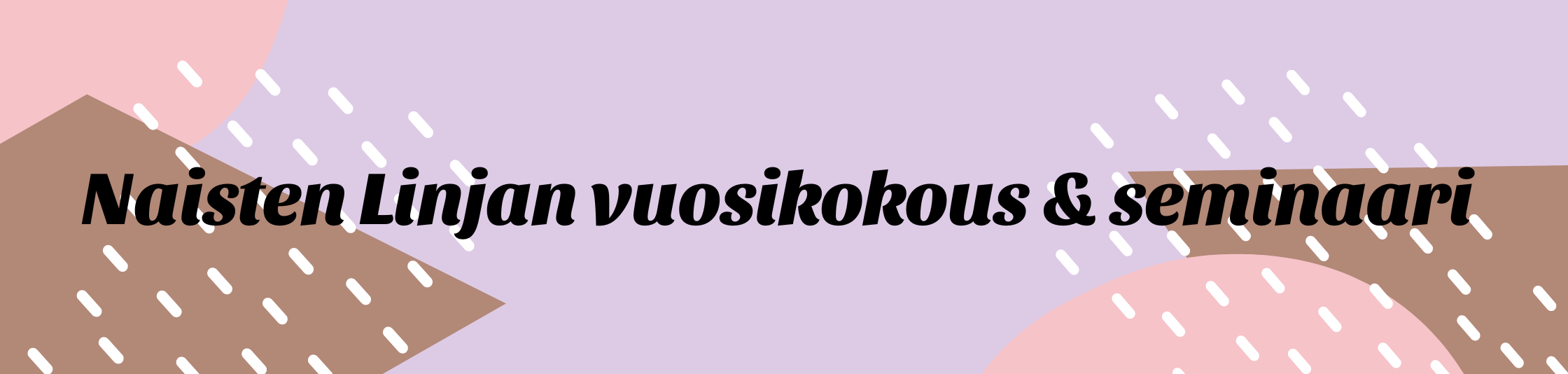 Vuosikokous etusivu