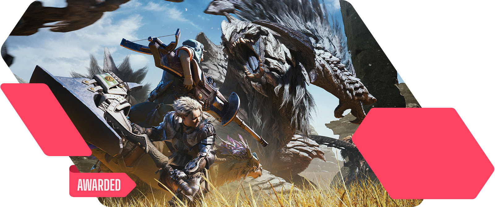 BIBORG CAPCOM MONSTER HUNTER WILDS DISPLAY HEADER 2