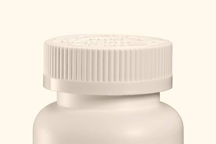 white pill bottle