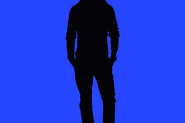 Silhouette of a man
