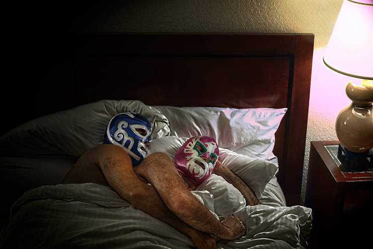 Lucha Libre cuddles