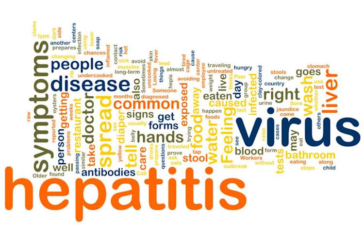 hepatitis word cloud