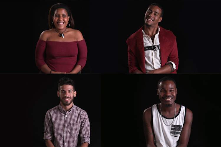 Clockwise from top left: Tiffany Marrero, Tyler Hurt, Corey Clark, and Ariel Sabillon