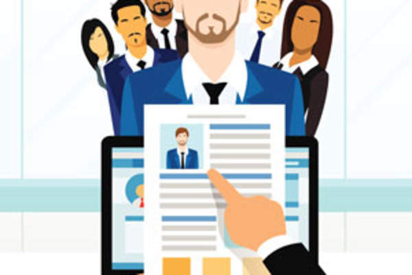 Rendering of job applicants