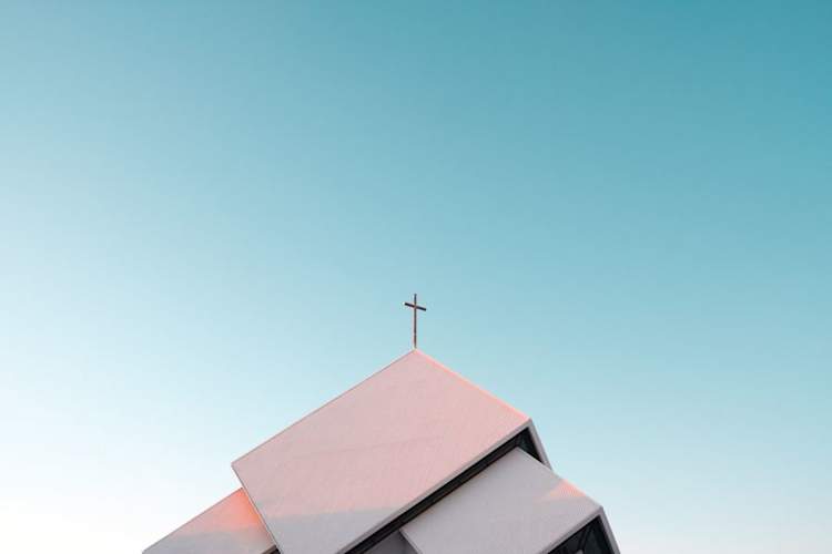 top of church