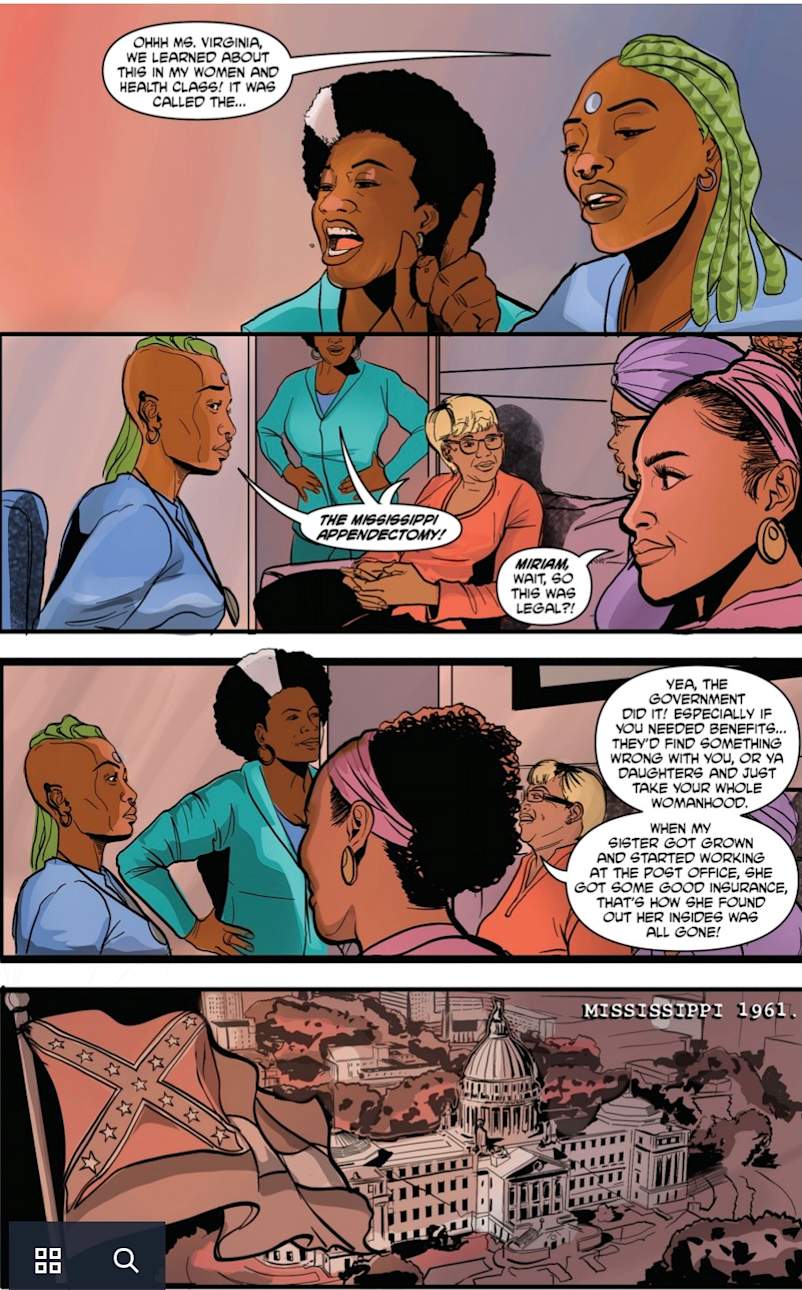 Page From Luna Unleased, Issue 2