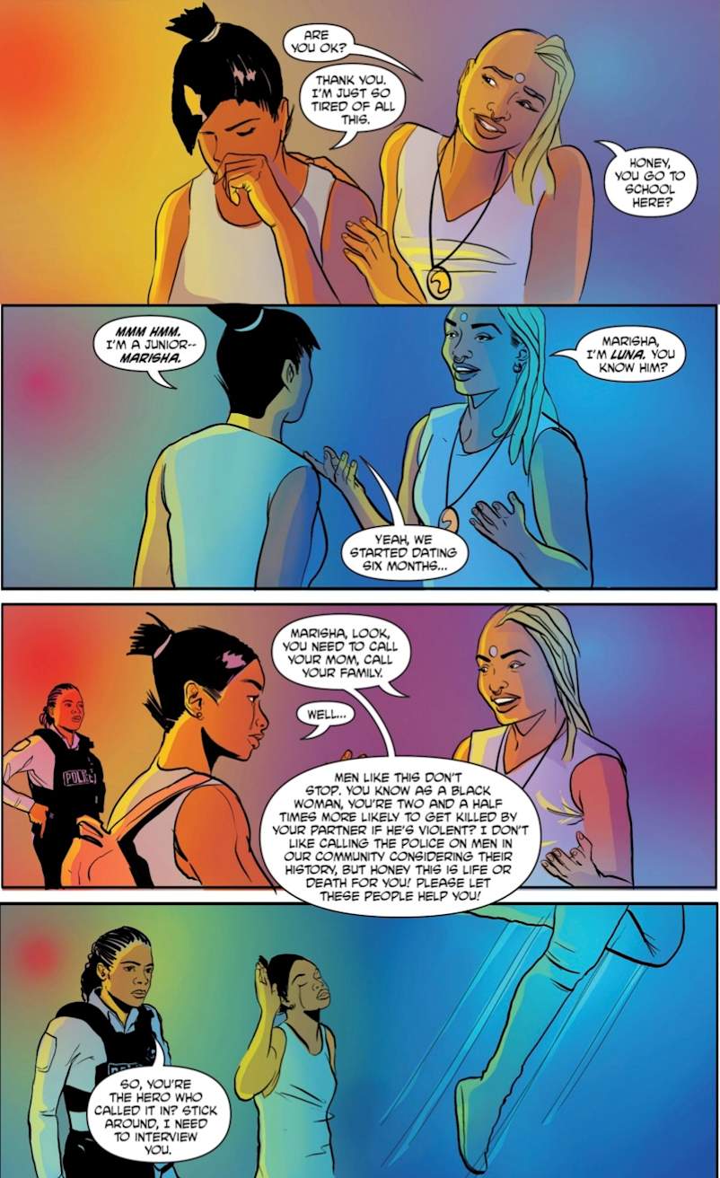 Page From Luna Unleased, Issue 2