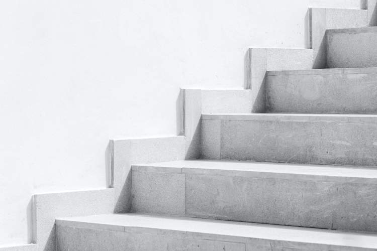 steps up