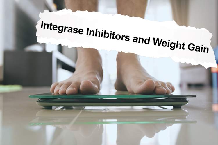 Weight Gain and HIV Antiretrovirals photo illustration