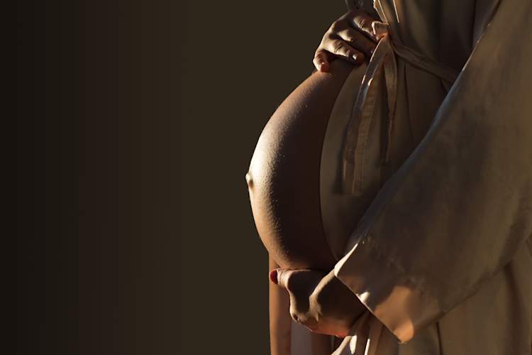 pregnant belly