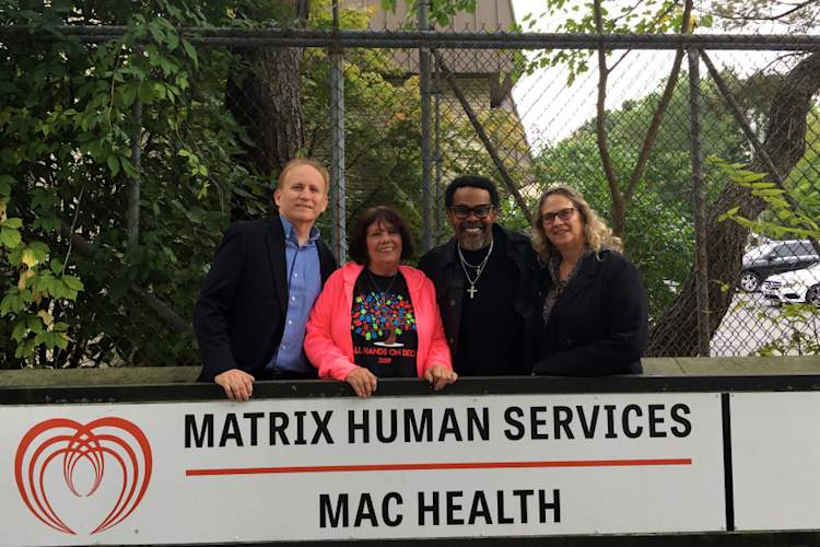 From L to R: David Perkins, Dorothy Dempster, Leslie Guinn, Michelle McCallister