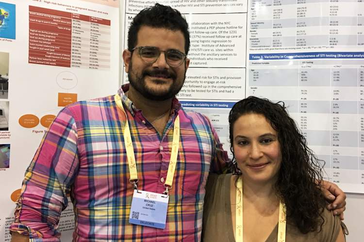 Michael Cruz and Dr. Emma Kaplan-Lewis