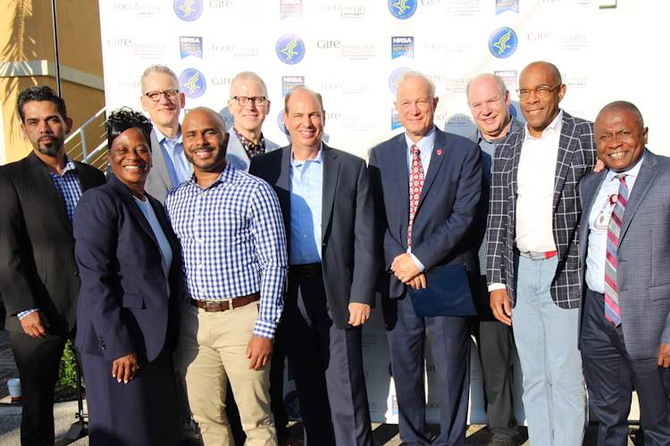 PACHA members meet in October 2019 at a summit hosted by Florida's Care Resource HIV agency.