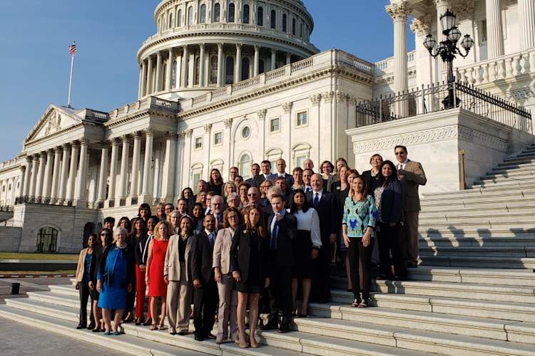 Doctors from HIVMA and IDSA on Capitol Hill
