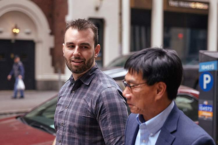 Jeremiah Johnson walking with Ben Young