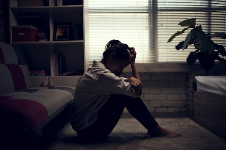 depressed in house