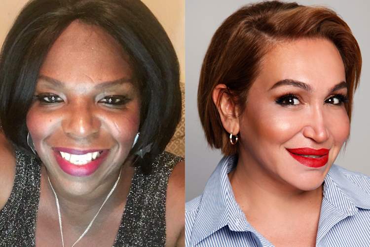 Tanya Asapansa-Johnson Walker and Cecilia Gentili