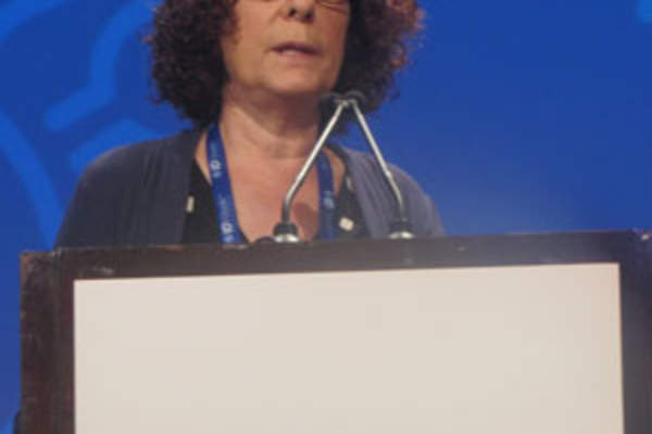 Susan P. Buchbinder, M.D., at IDWeek 2018