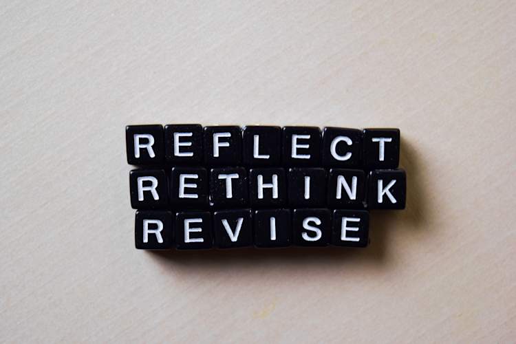 reflect rethink revise