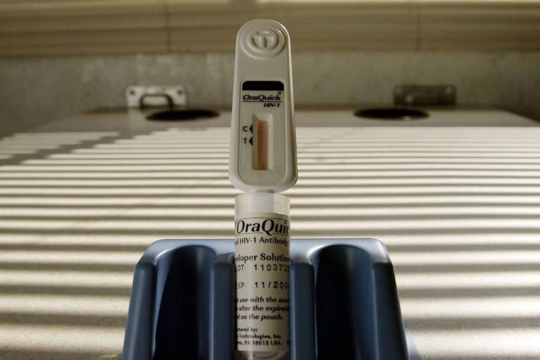 HIV test kit