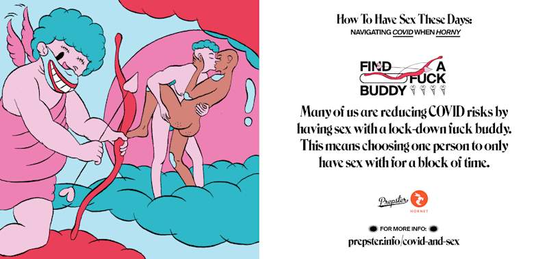 PrEPster "Find a Fuck Buddy" from the "How to Have Sex These Days" campaign