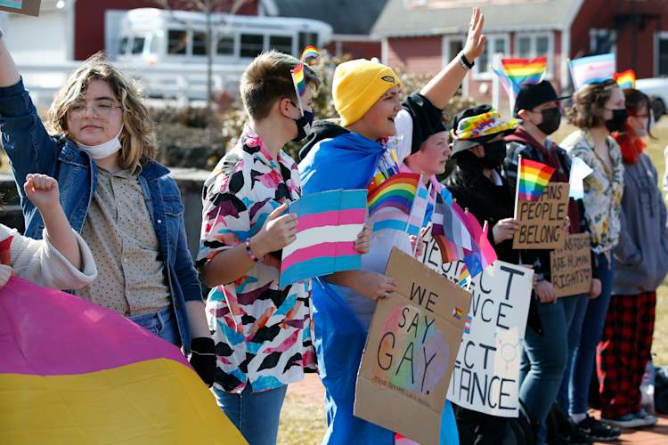 'Don't Say Gay' protest