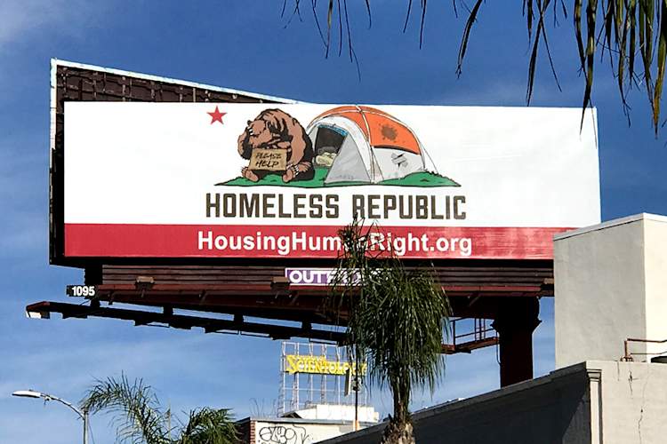 AHFs Affordable Housing Campaign on LA Billboard