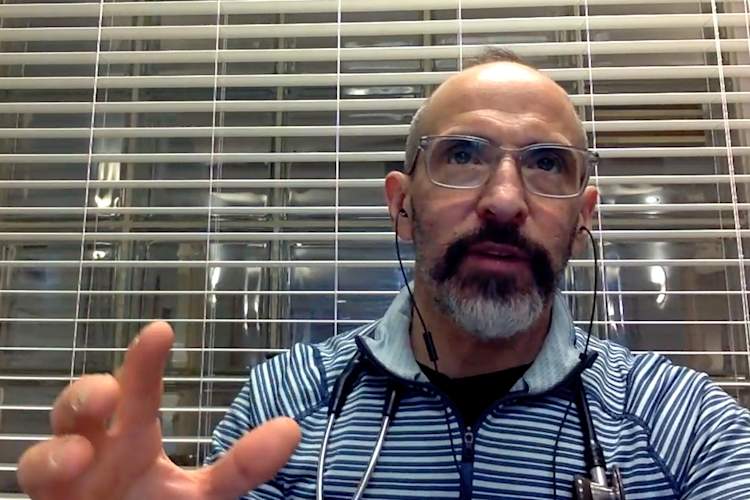 David Alain Wohl recaps CROI 2021 research during a video interview