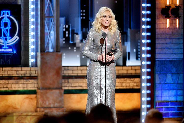 Judith Light accepts the Isabelle Stevenson Tony Award onstage during the 2019 Tony Awards