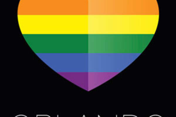 Orlando rainbow heart