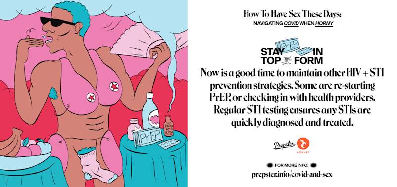 PrEPster "Stay in Top Form" from "How to Have Sex These Days" campaign