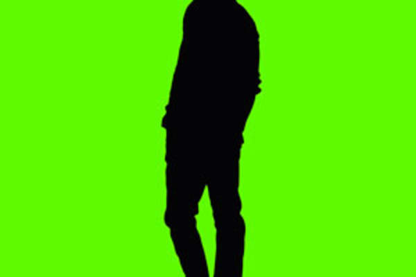 Silhouette of a man