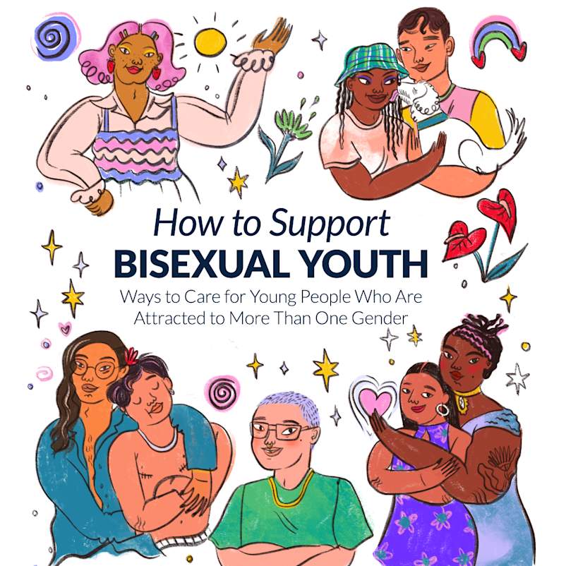 Cover of The Trevor Project's "How to Support Bisexual Youth"