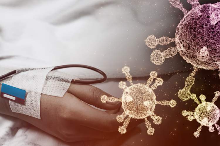 HIV and COVID-19-iStock-1216628411