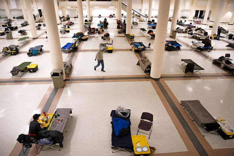 homeless shelter during COVID-19