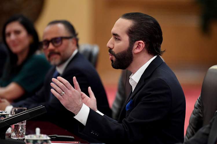 El Salvador President Nayib Bukele