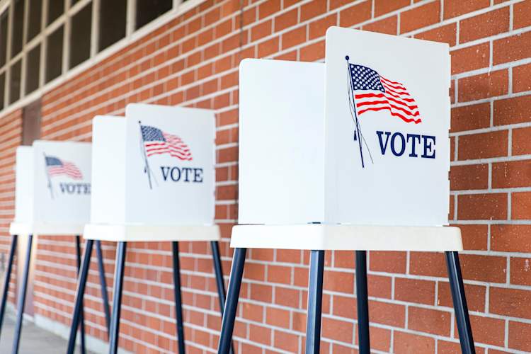 voting booths