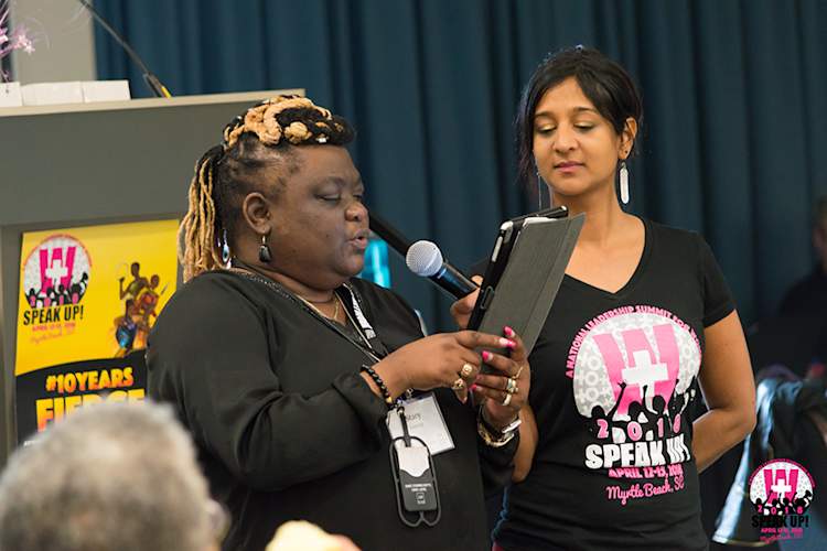 Stacy Jennings and Naina Khanna of Positive Women’s Network