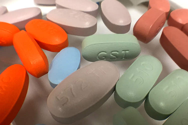 scattering of FDA-approved antiretrovirals