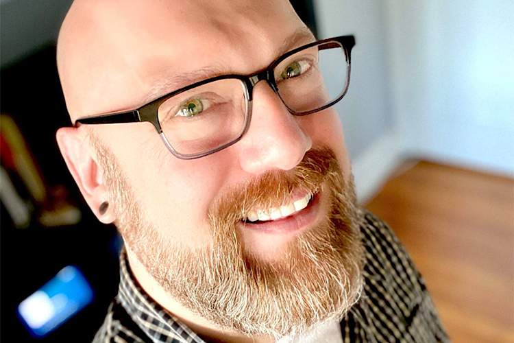 Scott Kramer selfie.