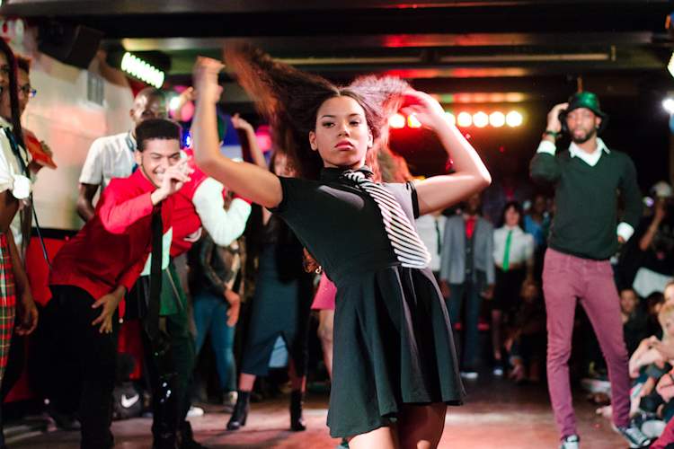 young ballroom participant