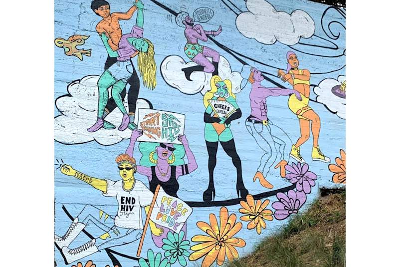 Atlanta HIV Mural 2