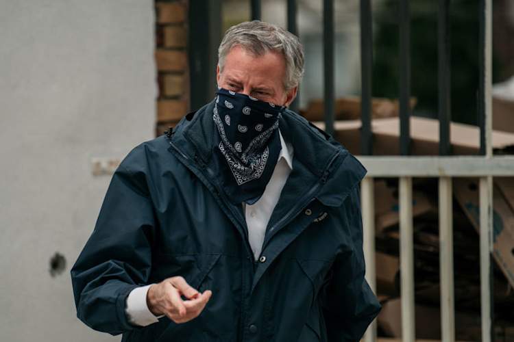 NYC Mayor Bill de Blasio