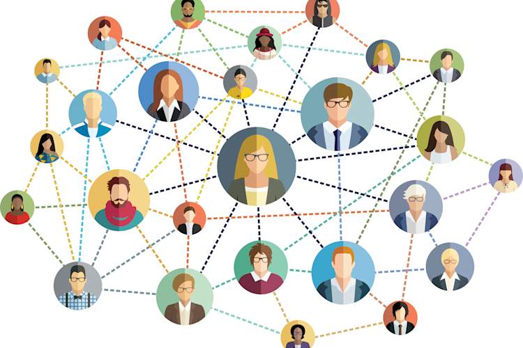 People networking