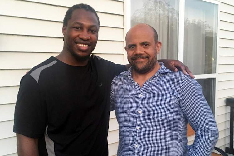 Michael Johnson and Steven Thrasher