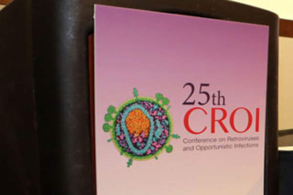 A podium at CROI 2018